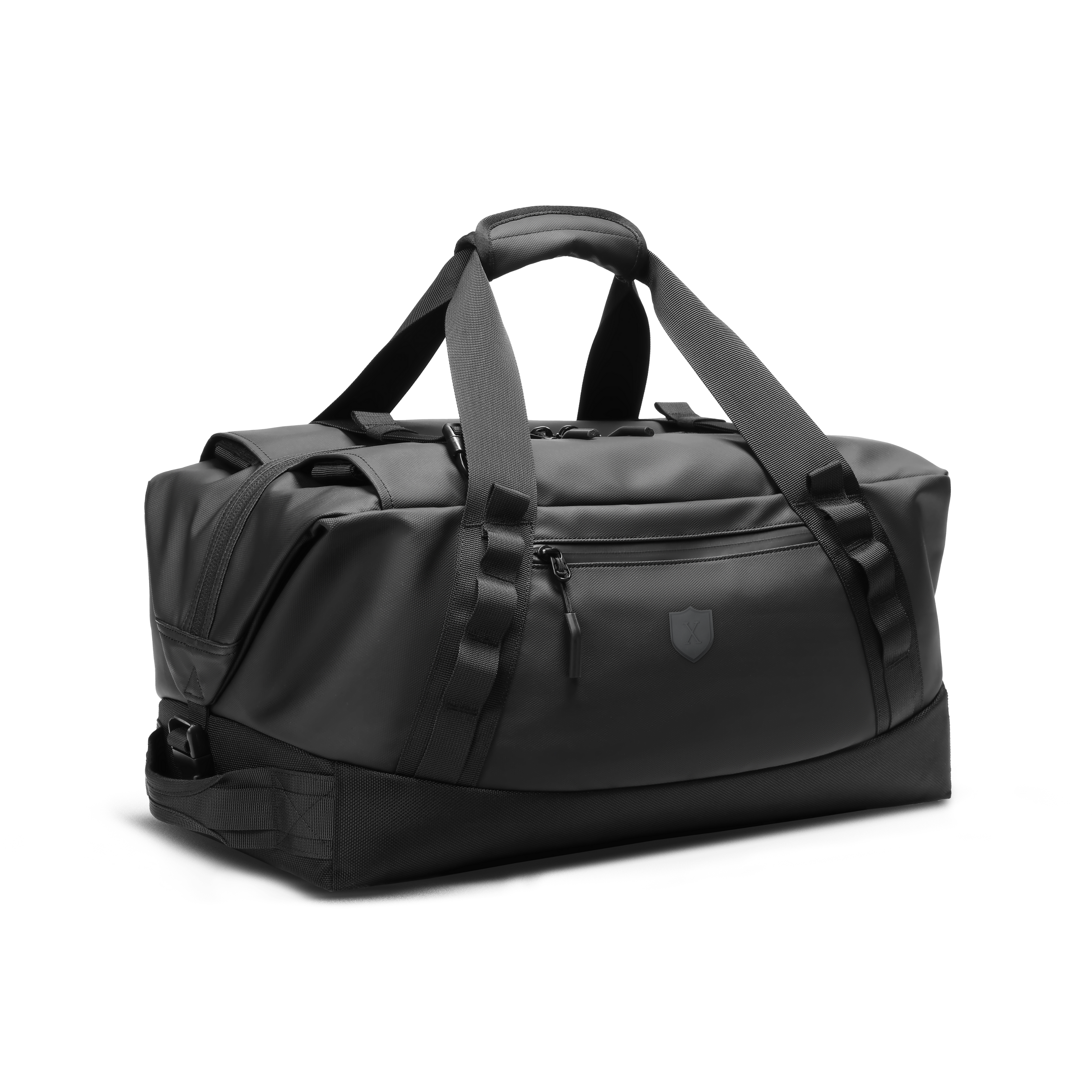 Bolso Xclusive Prestige Duffel Bag premium negro en diagonal